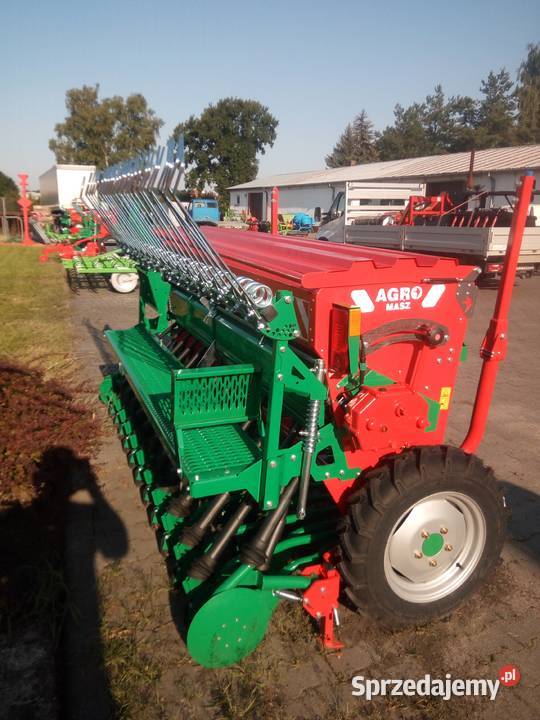 Siewnik zbożowy mechaniczny AgromaszMeprozet nieuszkodzony Mroczków Duży sprzedam