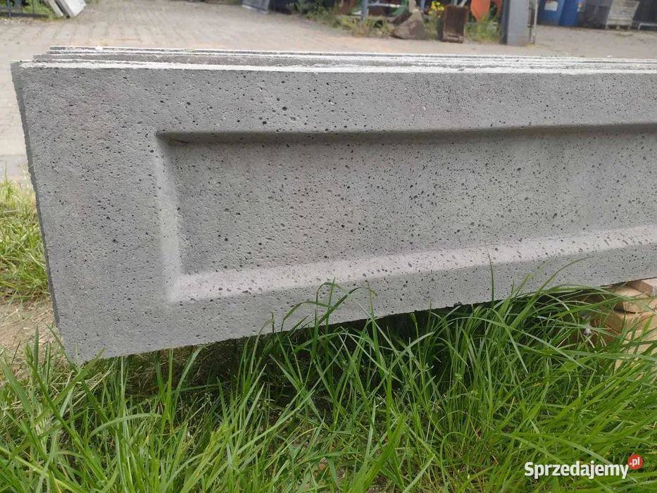 Podmurówki betonowe do ogrodzeń Elementy betonowe Cybinka