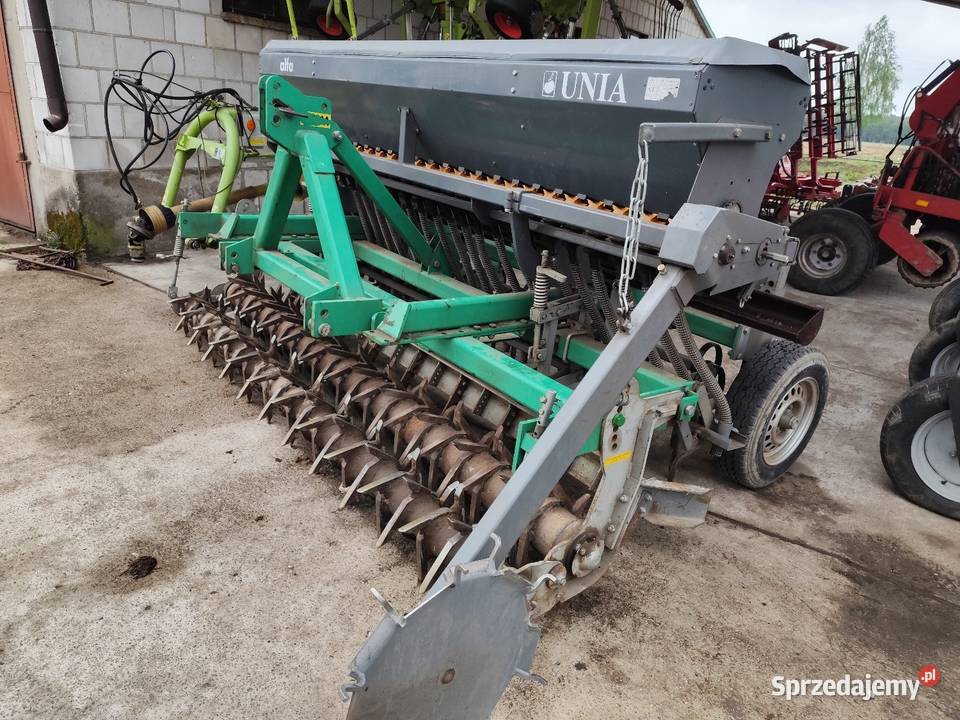 Siewnik poplonów trawy Unia Alfa 550253 na