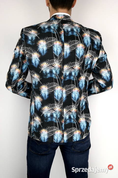 Giovanni Pera marynarka męska w pióra rozmiary wielkopolskie Ostrów Wielkopolski