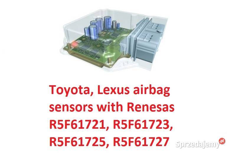 Naprawa airbag Denso Toyota Lexus Subaru Renesas małopolskie Kraków