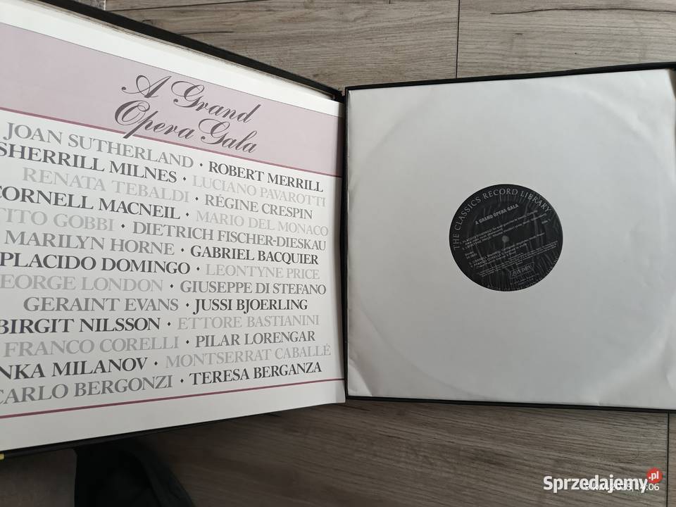 3 płytowy album winylowy A Grand Opera Gala wielkopolskie Wronki