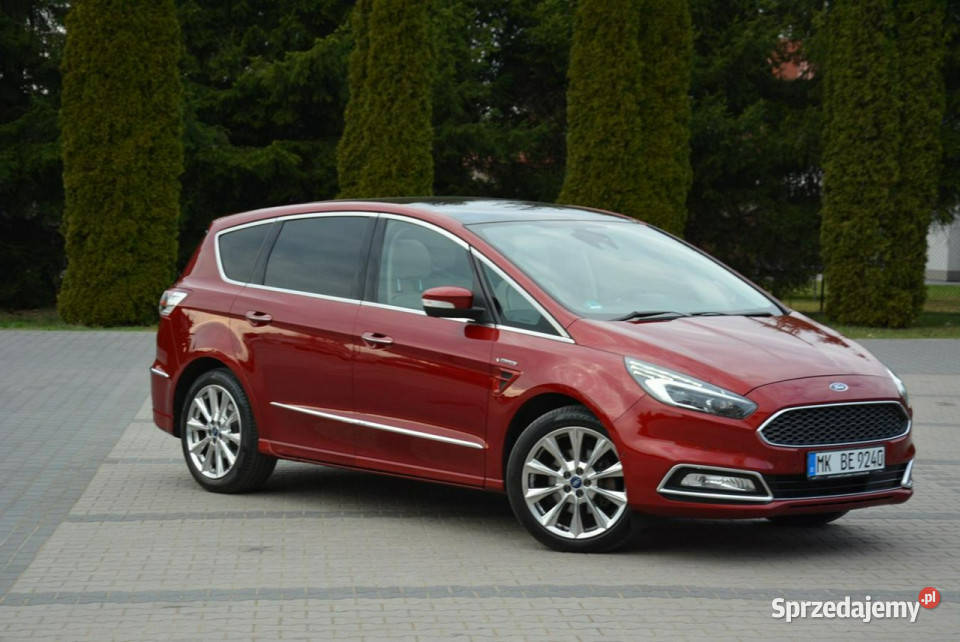 Ford S Vignale Radar ACC Navi Full Led Skóry relingi dachowe Ostrów Mazowiecka