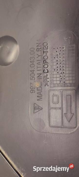 PORSCHE CAYMAN S OSŁONA PODWOZIA 99750404300