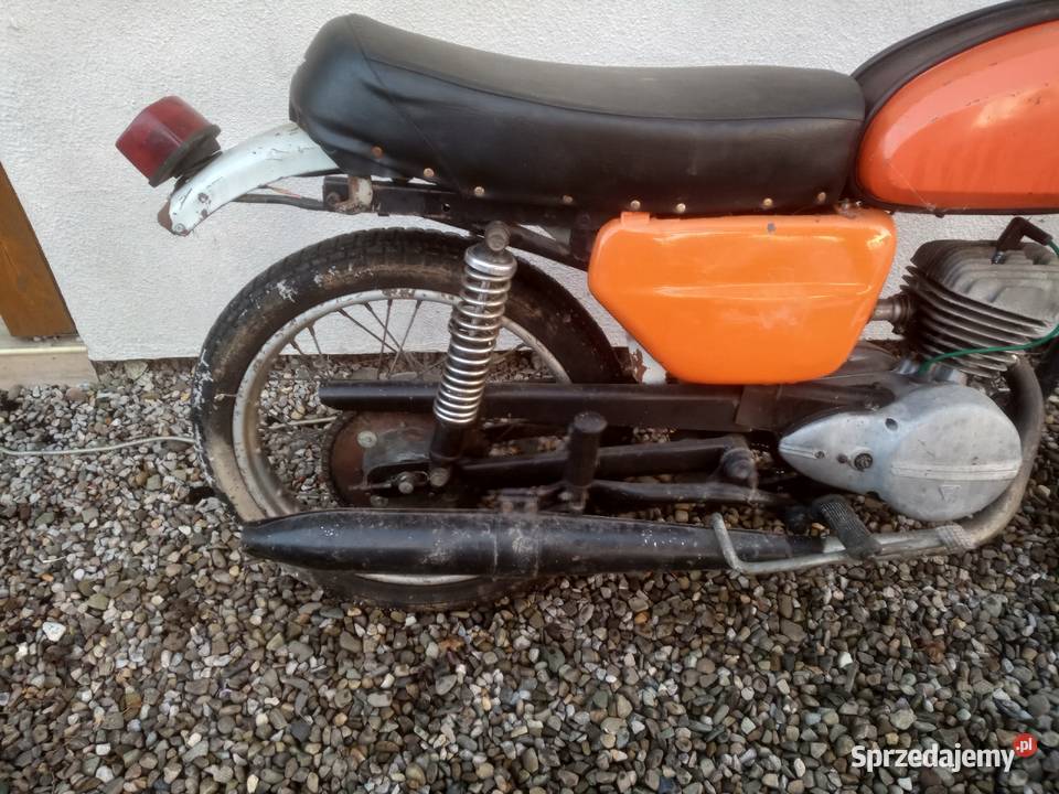 Wsk oryginalny stan plomba na silniku