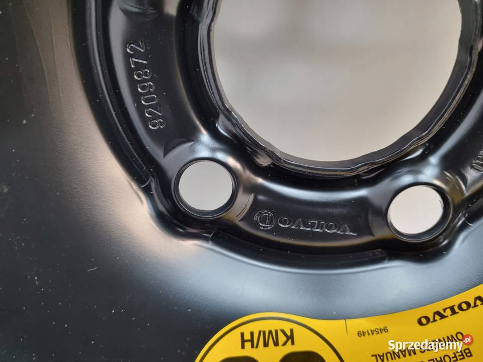 KOŁO DOJAZDOWE Volvo S80 V70 S60 I 12580 R17 lubelskie Chełm