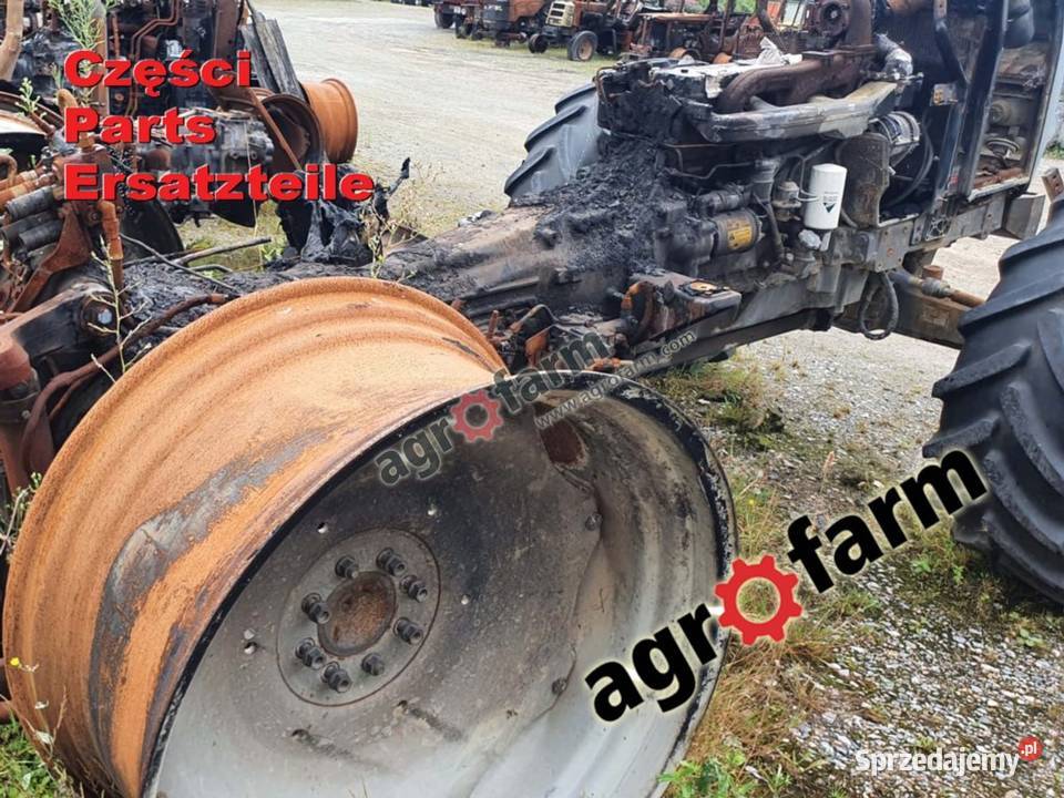 Massey Ferguson 6180 części skrzynia biegów oś Byków