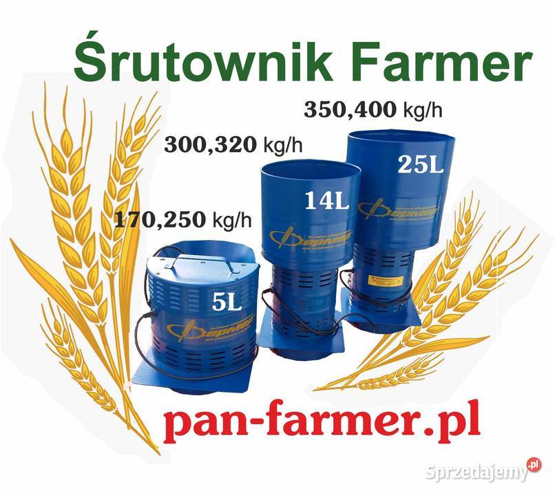 ŚRUTOWNIK młynek rozdrabniacz do zboża podlaskie Białystok sprzedam