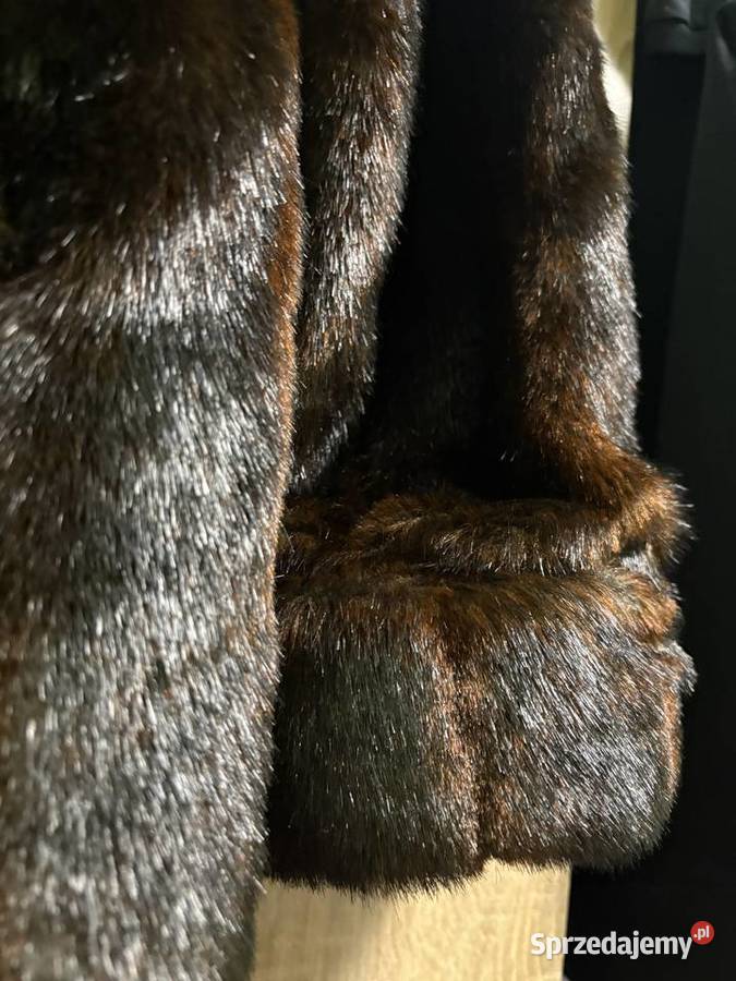 Brązowe Futro z Norek Okazja Życia Zimowa  zachodniopomorskie Rewal