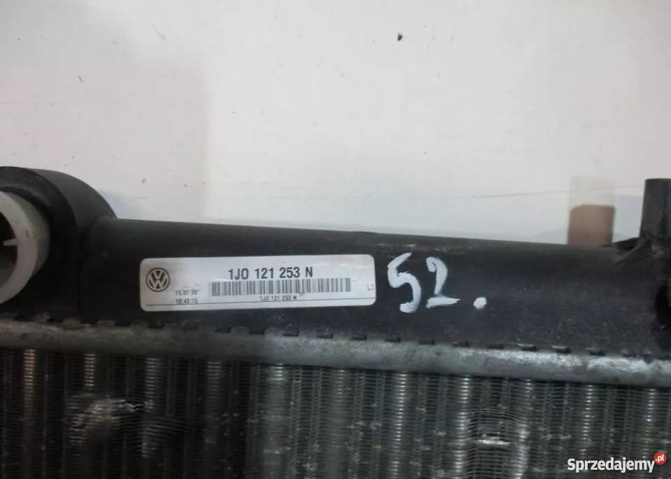CHŁODNICA WODY VW SEAT SKODA AUDI 1J0121353 N osobowe
