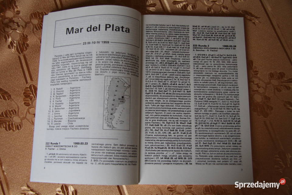 Książka szachowa ROBERT FISCHER 1 2 Sport i Wypoczynek Toruń