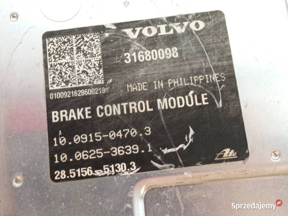 POMPA ABS 31680101 31680098 Volvo S90 II 2016 Układ ABS i ESP świętokrzyskie