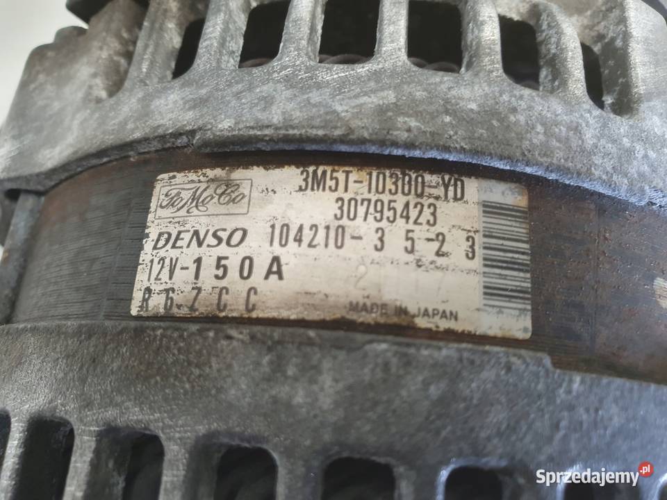 ALTERNATOR Volvo S40 II V50 16 D 3M5T10300YD Chełm