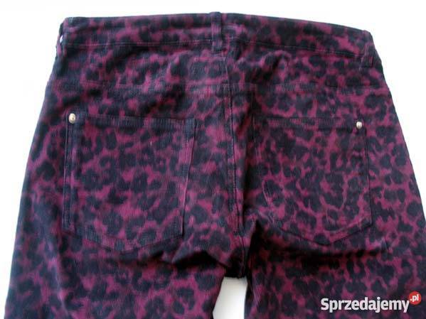 HM SPODNIE LEGGINSY RURKI SZTRUKS 36 S Spodnie Siedlce