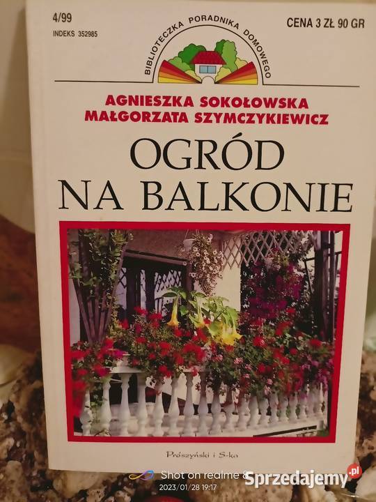 Ogród na balkonie Szynczykiewicz przyroda, krajobrazy mazowieckie Warszawa