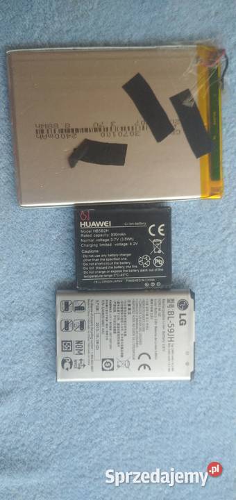 zestaw baterii 2400 mah bl lg huawei hammer Sandomierz