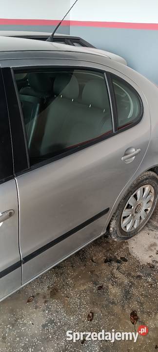 Tylnie lewe drzwi seat Leon 1 LS7N kąpletne Morawica