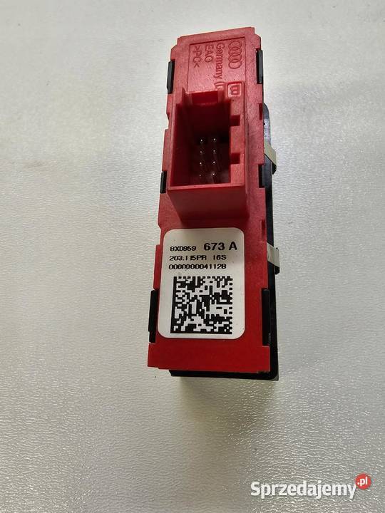 PRZEŁĄCZNIK ESP GRZANIA AUDI A1 8X 8X0959673A śląskie Przystajń