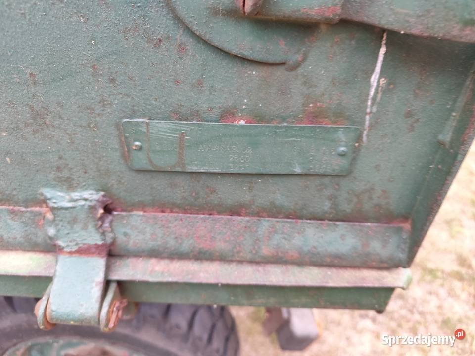 Przyczepa wywrotka pod mini traktorek lubuskie Krosno Odrzańskie