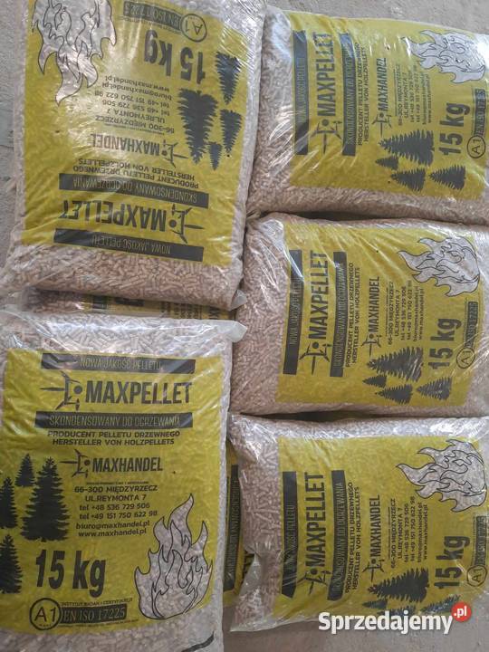 Maxpellet Pellet drzewny 6mm sosnowy lubuskie Międzyrzecz
