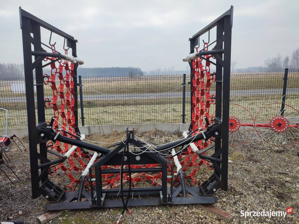 nowa włóka łąkowopolowa metal technik DOSTAWA nieuszkodzony Włóki Dziadkowice