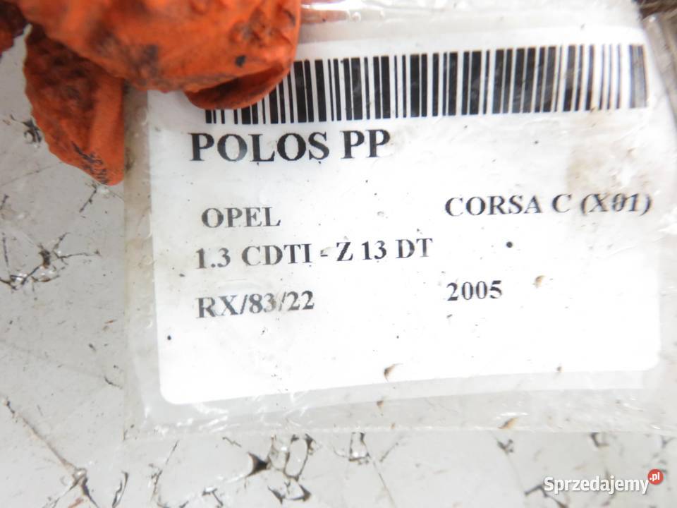 PÓŁOŚ PRAWA PRZEDNIA OPEL CORSA C 13 CDTI