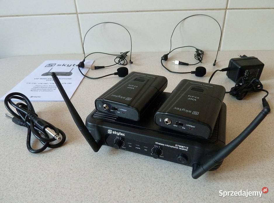 NOWE Mikroporty Mikrofony Bezprzewodowe SKYTEC Rzeszów sprzedam