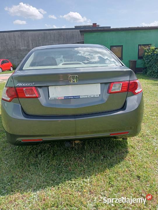 Honda Accord 22 diesel sedan 2009r 247 przebiegu lakier metallic Częstochowa