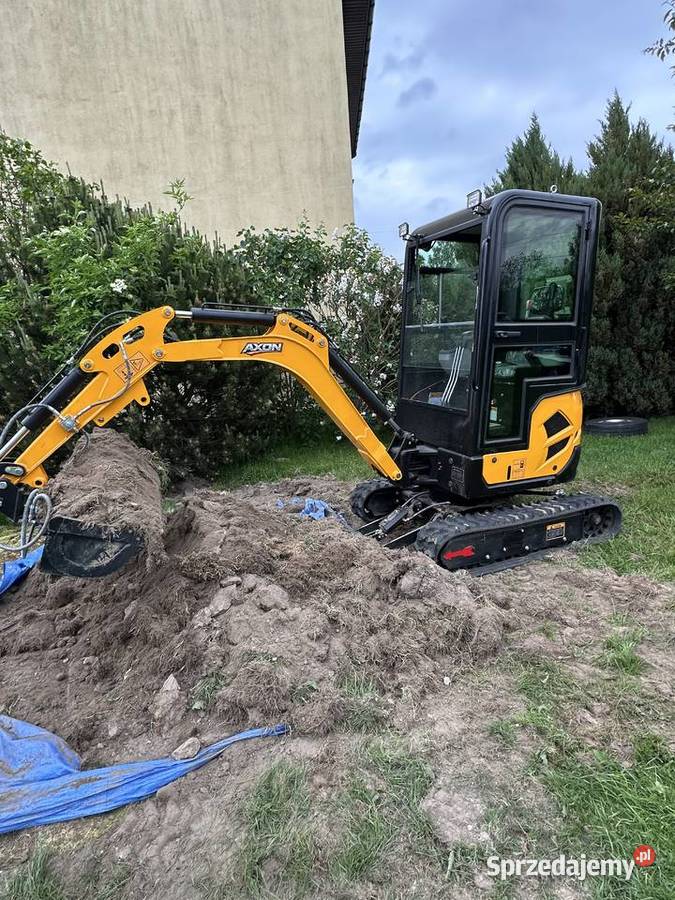 Minikoparka Kubota D902 nowa gotowa nie mazowieckie Legionowo