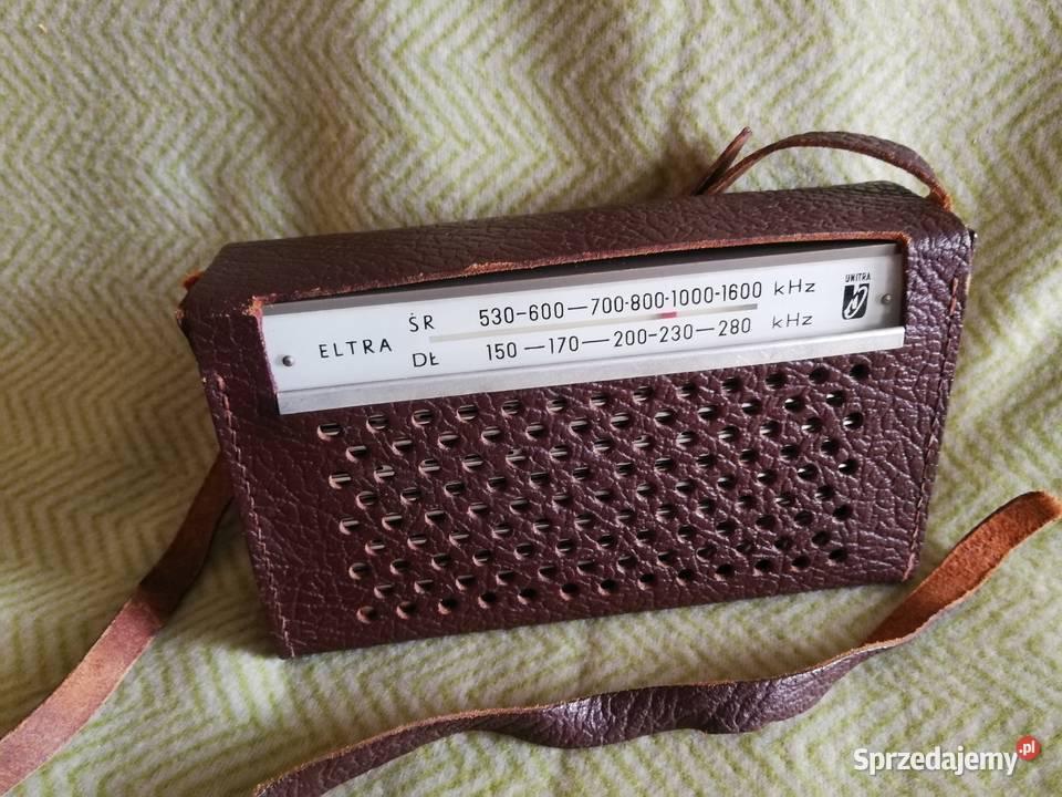 Radio KAMILA Unitra Eltra Fabryczna plomba Elektronika sprzedam