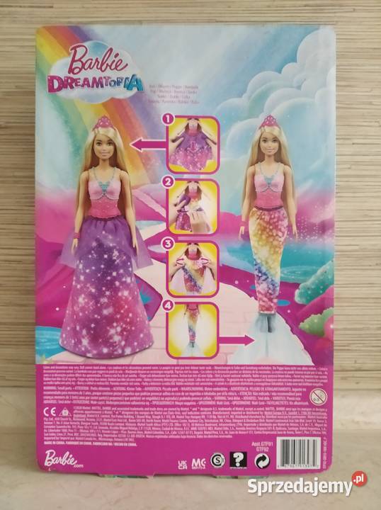 NAJTANIEJ Lalka Barbie Syrenia Przemiana 2w1 Lalki i akcesoria Zabrze