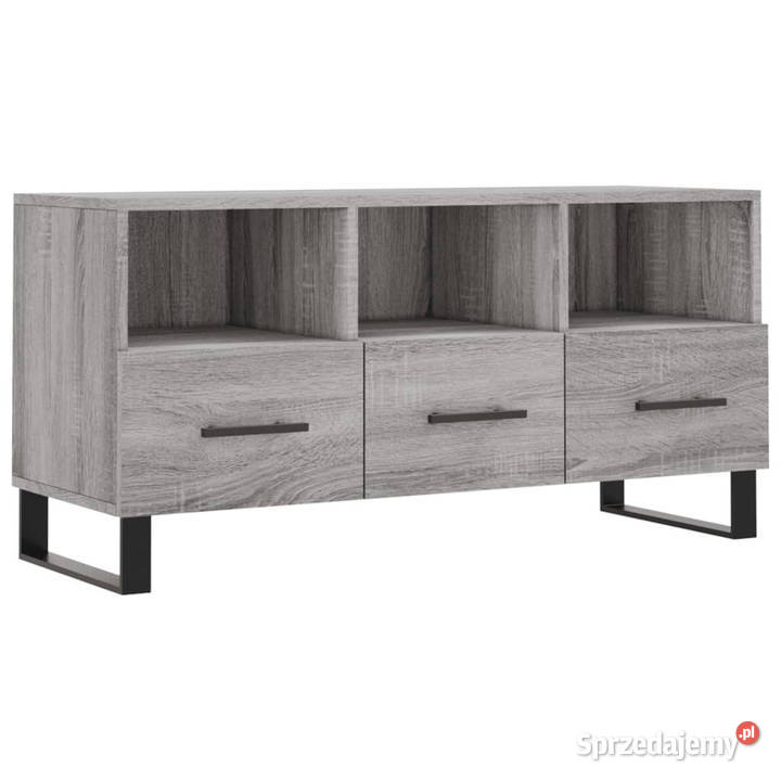 Szafka pod telewizor szary dąb sonoma 102x36x50 Warszawa