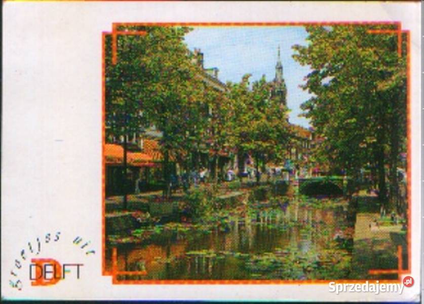 Kart Poczt Holandia Delft Widok z koresp 1990 Pocztówki i karty telefoniczne Gliwice