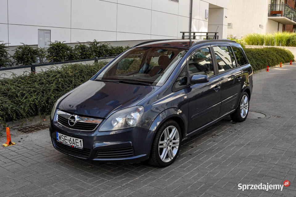 Opel Zafira 19CDTI 7osobowy Bezwypadkowy Rok produkcji 2007