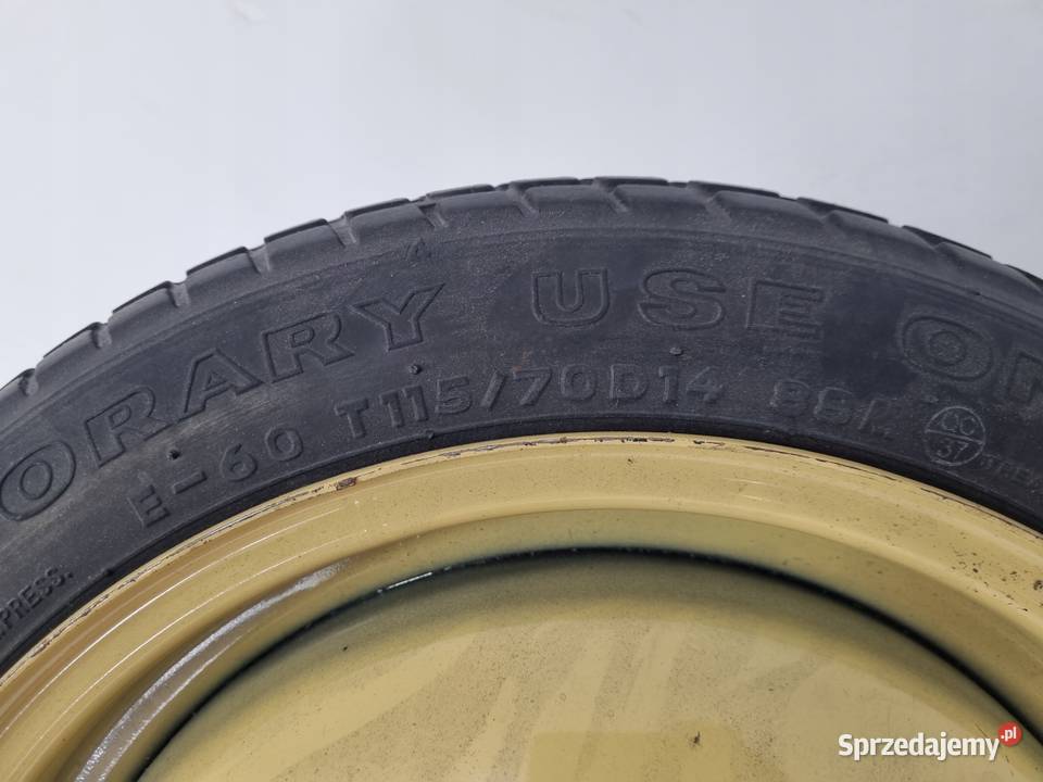 KOŁO DOJAZDOWE Mazda 2 II Demio Dojazdówka 11570 Chełm sprzedam