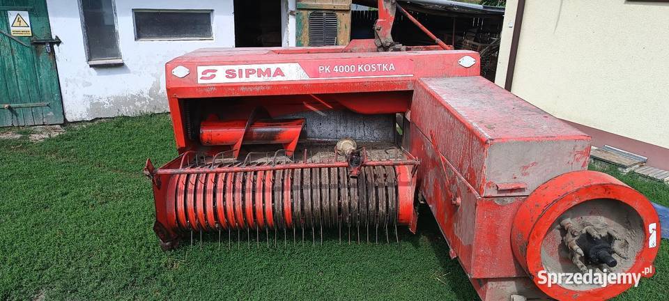 Prasa kostkującą sipma Sipma Majdan Mętowski