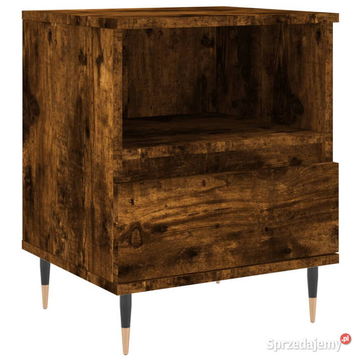 Szafki nocne 2 przydymiony dąb 40x35x50 WM830615 Warszawa