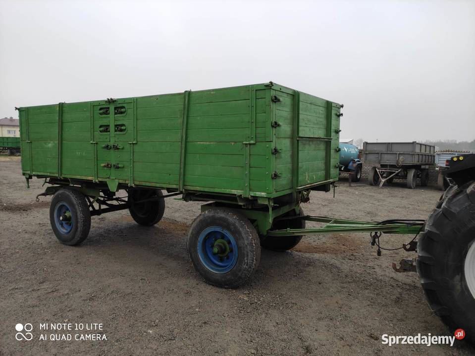Przyczepa wywrotka na 2 strony boki 10 ton mazowieckie Radom