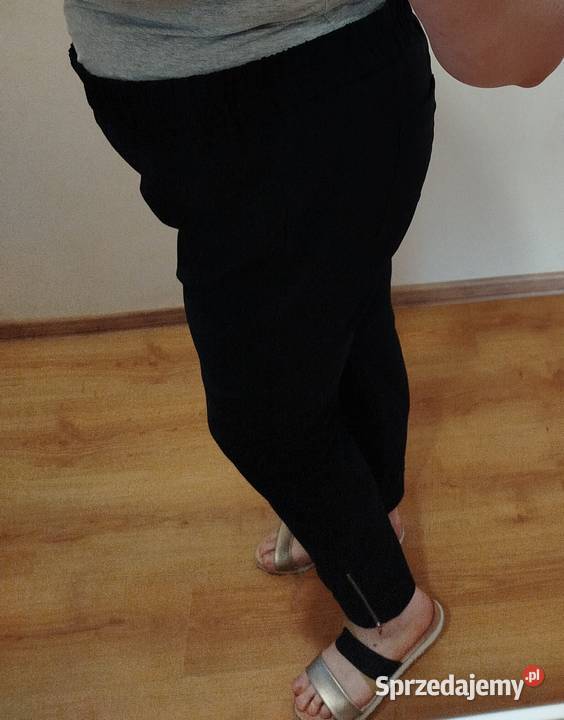 Eleganckie wygodne spodnie idealne stan rozmiar Biecz