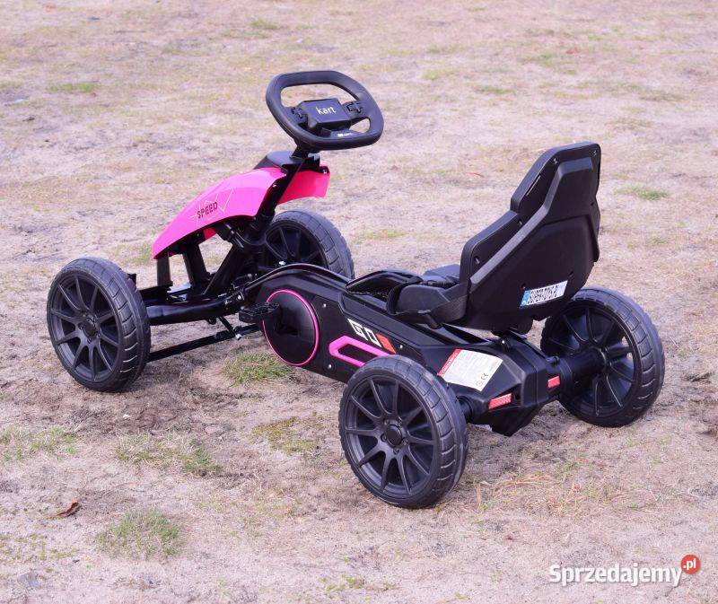 DUŻY GOKART SPEED NA PEDAŁY Z HAMULCEM AHL005