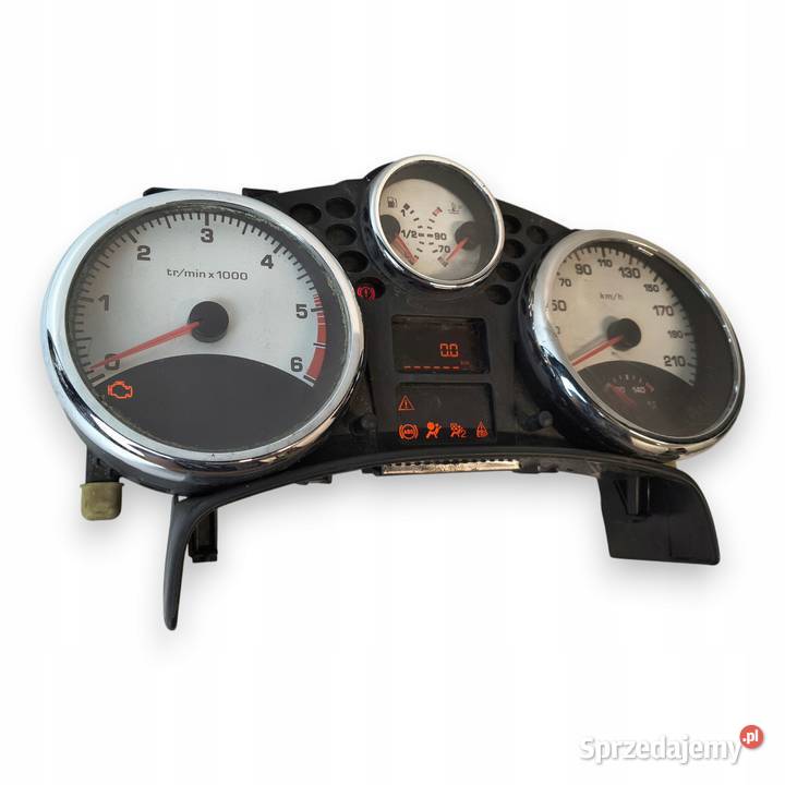 LICZNIK ZEGARY A2C53065549 Peugeot 207 14 16 HDI Części samochodowe Chełm