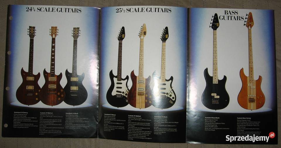 The VOX Guitar katalog gitar Kępice