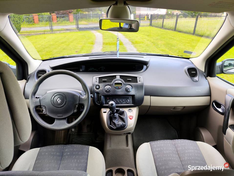 Renault Scenic II 20 134 BenzynaGaz Klima 194500km śląskie Kolonia Poczesna