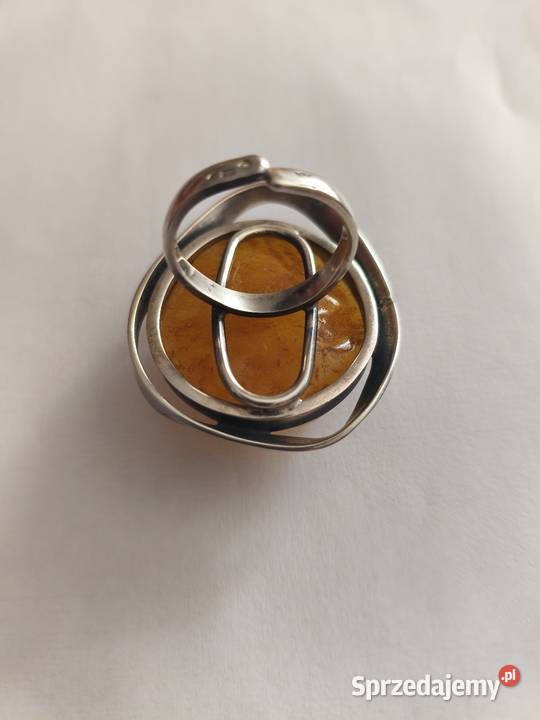 Pierścionek Bursztyn Białystok sprzedam