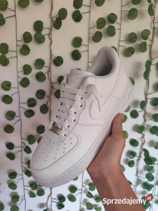 Buty męskie Nike Air Force 1 White Sportowe Sportowe