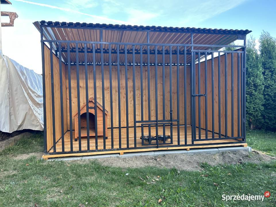 C123 Kojec Psa 3x2 ściany drewniane Impregnowane Lipsko