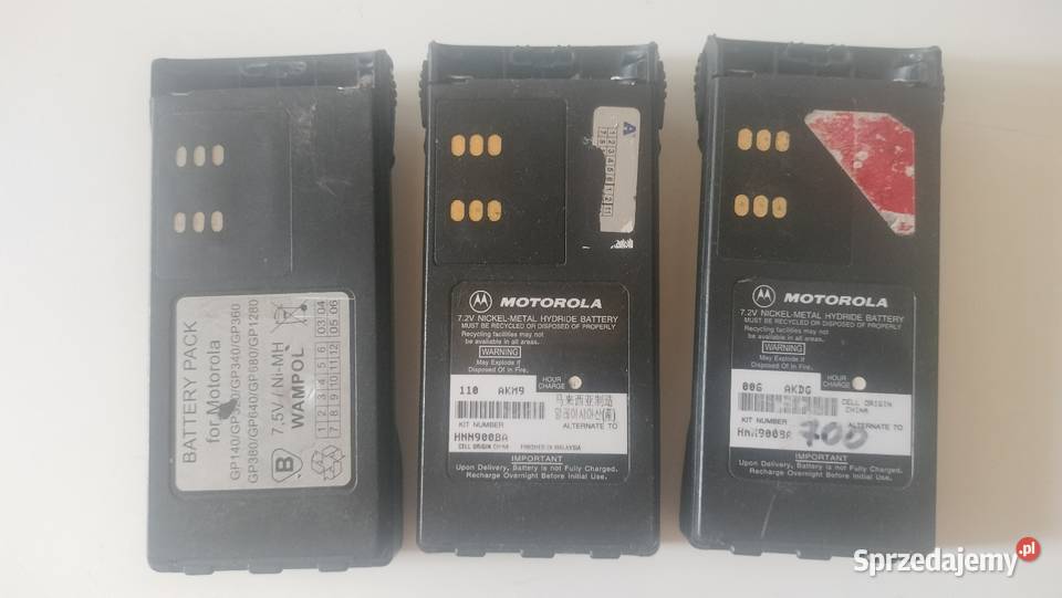 Pakiet baterii HNN9008 Motorola P320 P360 P380 Pozostałe Pozostałe Leszno
