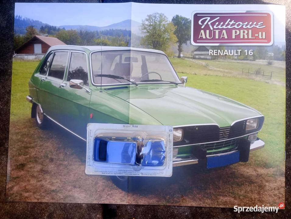 RENAULT 16 kultowe auta PRL 143 deagostini MODEL Modelarstwo mazowieckie Warszawa