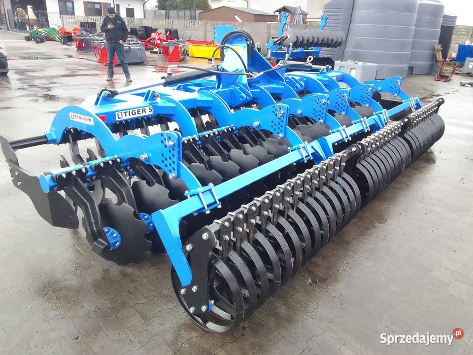 Brona talerzowa hydrauliczna 5m Strumyk TIGER II Tylkówko