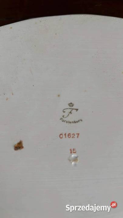 Patera tacka Furstenberg Germany Porcelana ecru Gdańsk